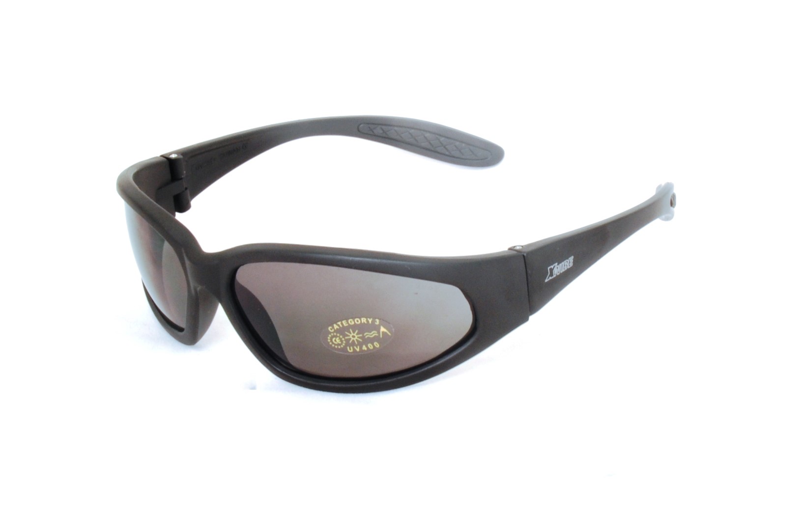 Solbrille Hercules Smoke Splintfri UV